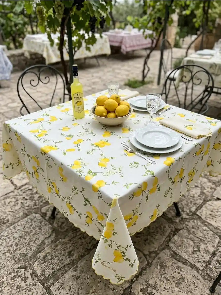 mantel limón pequeño