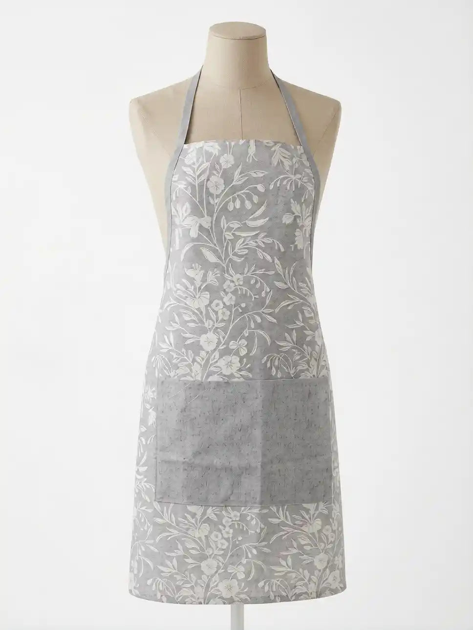 delantal lusi gris