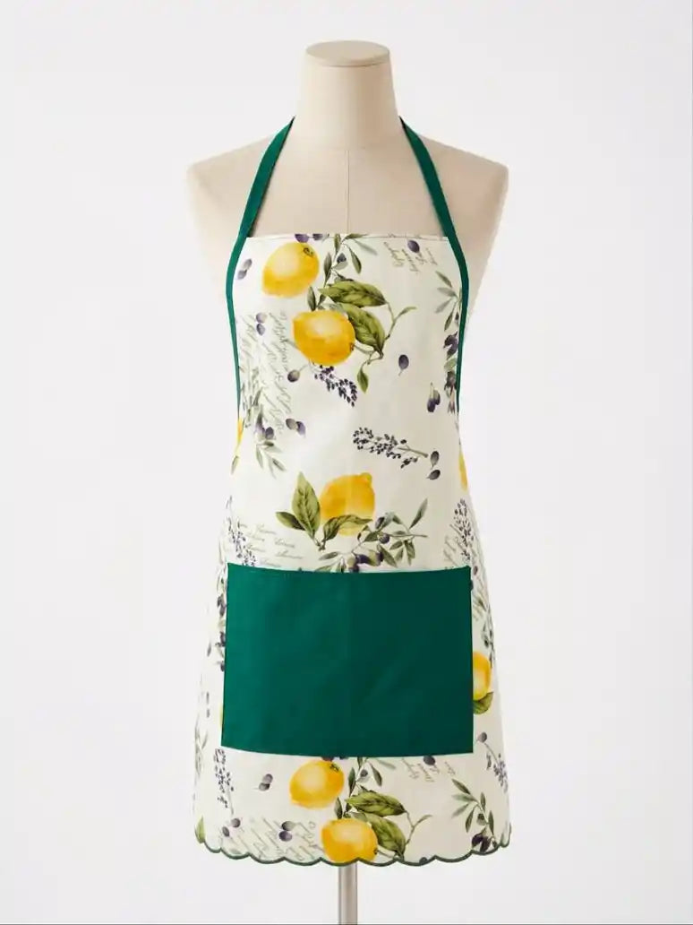Delantal antimanchas Limón aceitunas