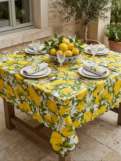mantel limón azahar