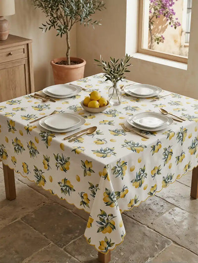 mantel limón zumo